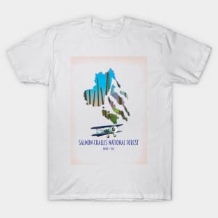 Salmon-Challis National Forest Idaho USA T-Shirt